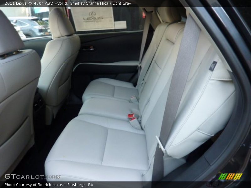  2011 RX 450h AWD Hybrid Light Gray Interior