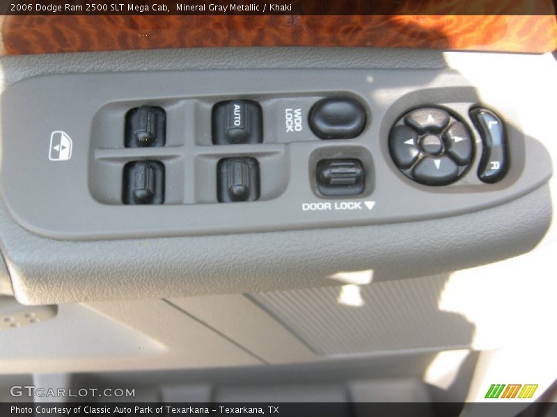 Mineral Gray Metallic / Khaki 2006 Dodge Ram 2500 SLT Mega Cab