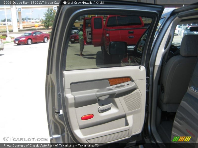 Mineral Gray Metallic / Khaki 2006 Dodge Ram 2500 SLT Mega Cab