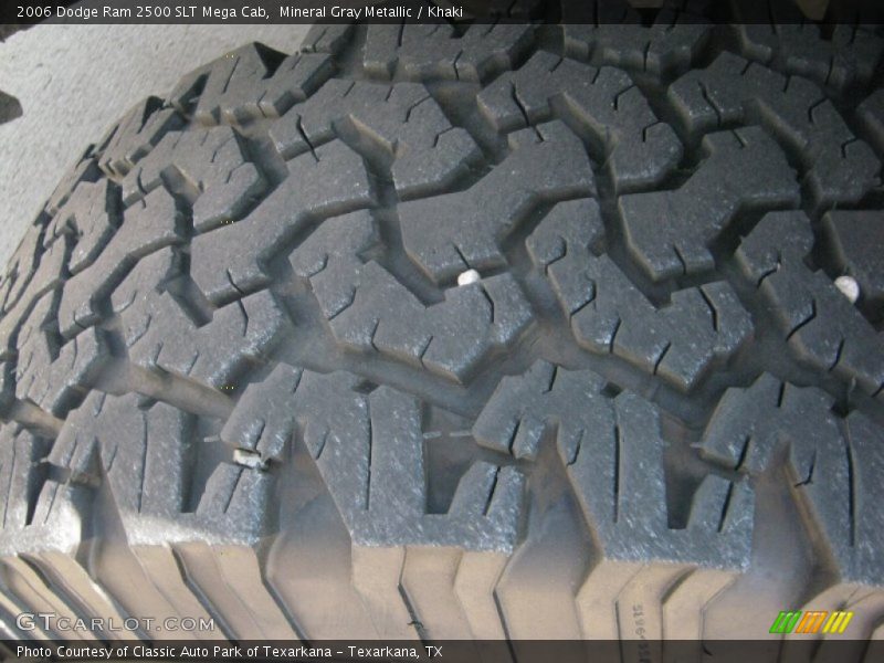 Mineral Gray Metallic / Khaki 2006 Dodge Ram 2500 SLT Mega Cab