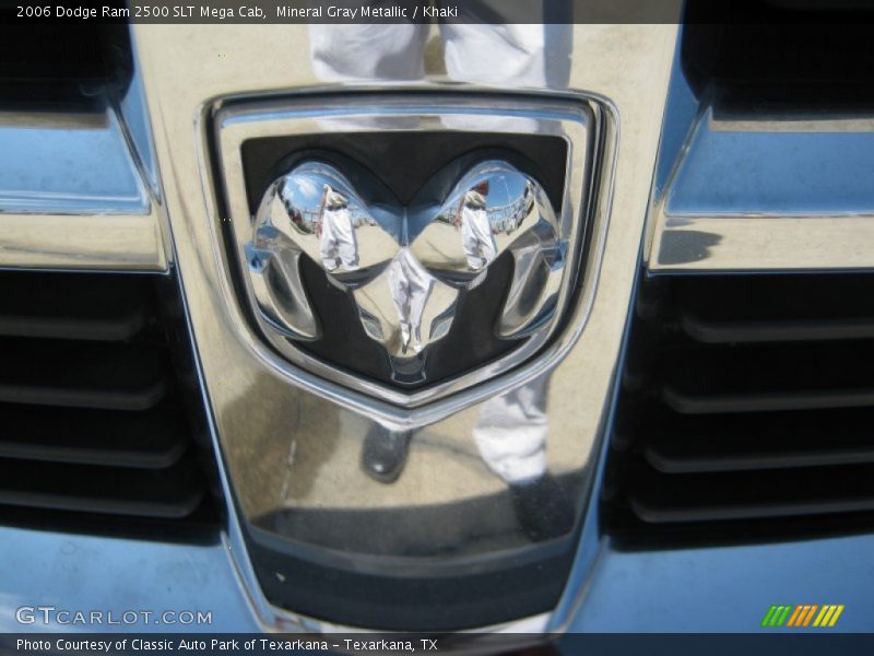 Mineral Gray Metallic / Khaki 2006 Dodge Ram 2500 SLT Mega Cab