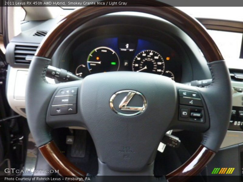  2011 RX 450h AWD Hybrid Steering Wheel