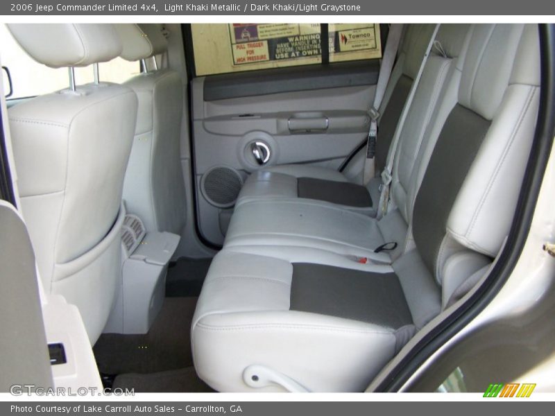 Light Khaki Metallic / Dark Khaki/Light Graystone 2006 Jeep Commander Limited 4x4