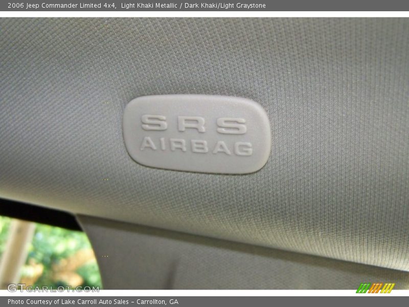 Light Khaki Metallic / Dark Khaki/Light Graystone 2006 Jeep Commander Limited 4x4