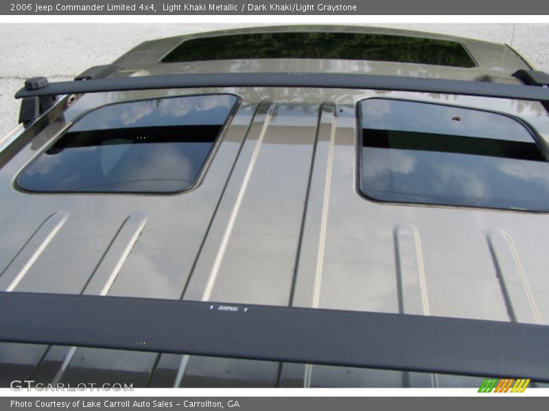 Light Khaki Metallic / Dark Khaki/Light Graystone 2006 Jeep Commander Limited 4x4