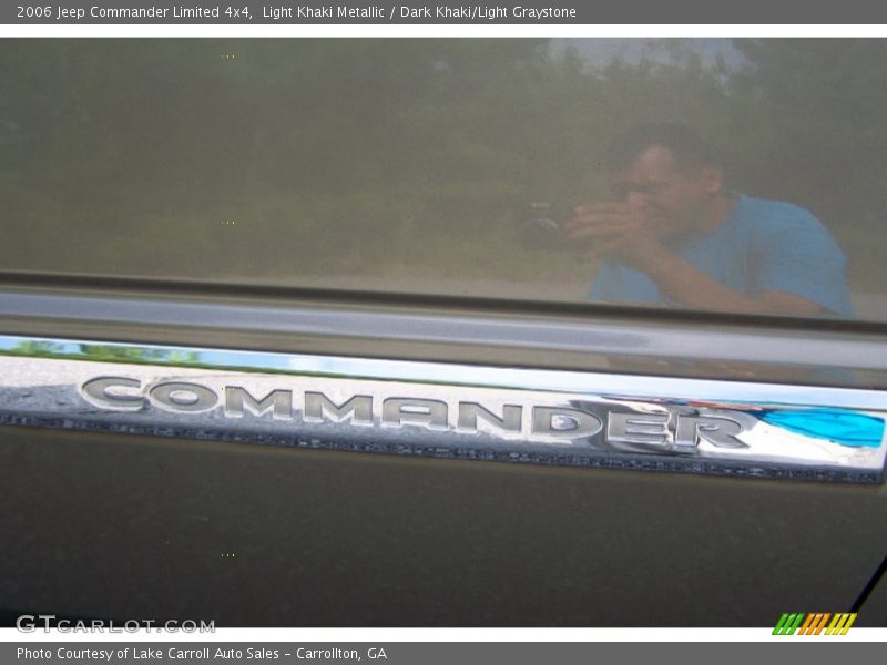 Light Khaki Metallic / Dark Khaki/Light Graystone 2006 Jeep Commander Limited 4x4