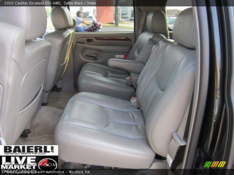 Sable Black / Shale 2003 Cadillac Escalade ESV AWD