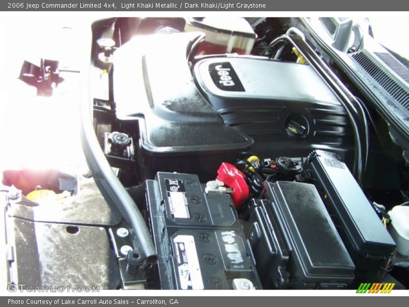 Light Khaki Metallic / Dark Khaki/Light Graystone 2006 Jeep Commander Limited 4x4