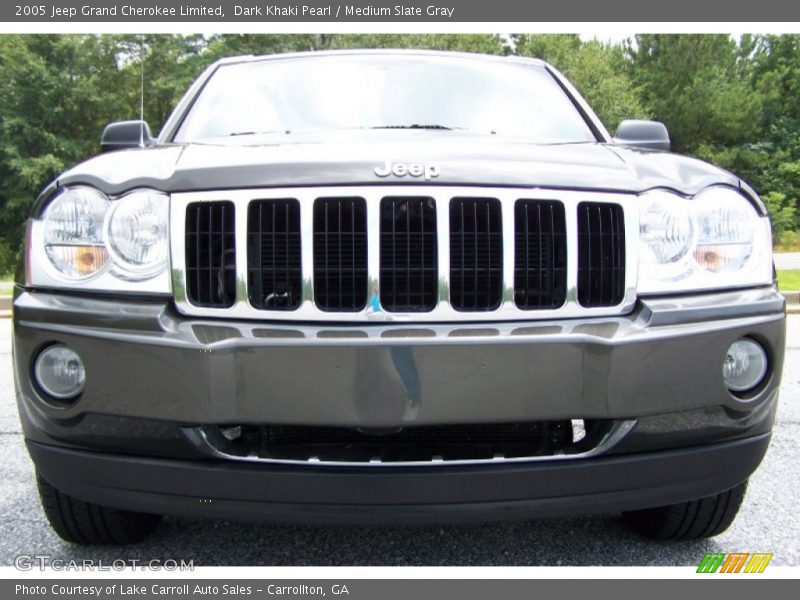 Dark Khaki Pearl / Medium Slate Gray 2005 Jeep Grand Cherokee Limited