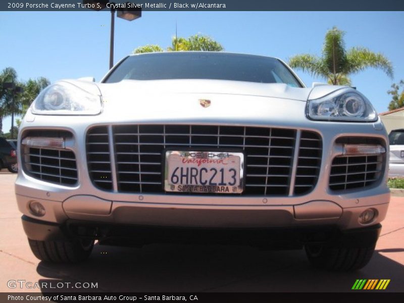 Crystal Silver Metallic / Black w/Alcantara 2009 Porsche Cayenne Turbo S