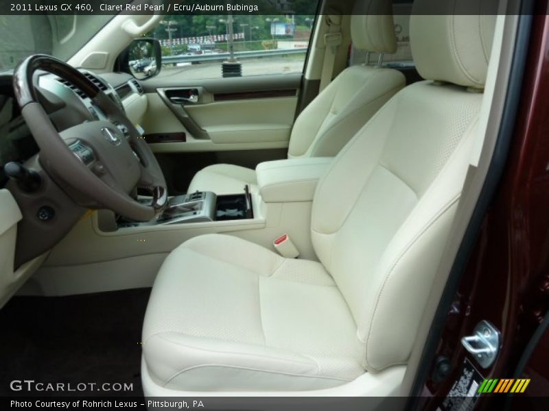  2011 GX 460 Ecru/Auburn Bubinga Interior