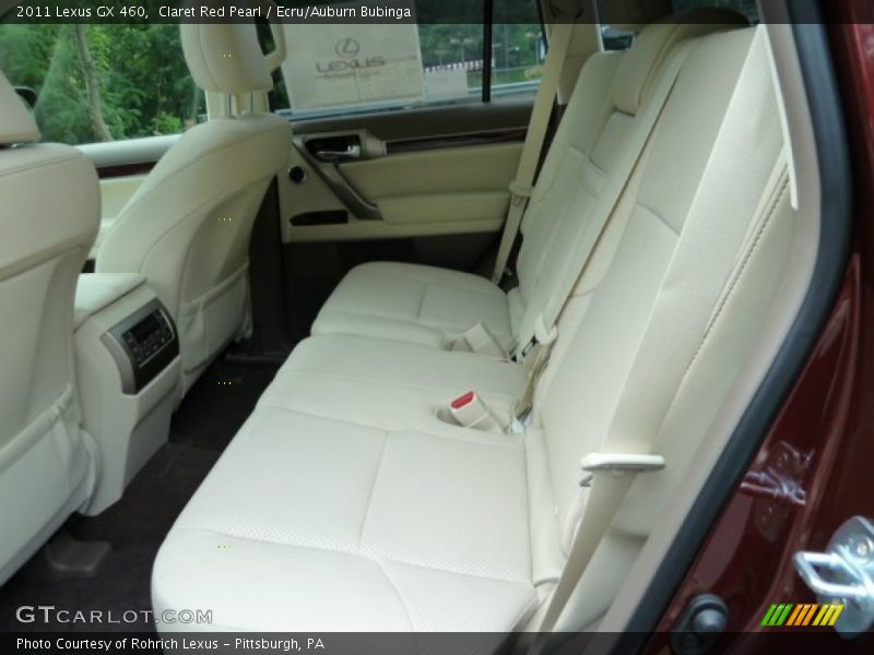  2011 GX 460 Ecru/Auburn Bubinga Interior