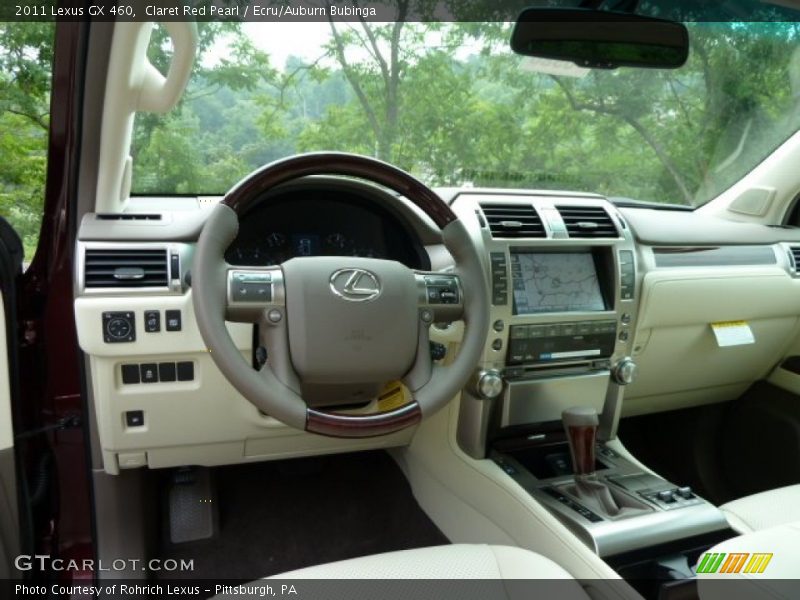  2011 GX 460 Ecru/Auburn Bubinga Interior
