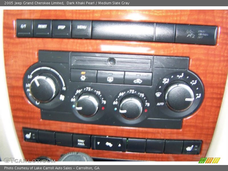 Dark Khaki Pearl / Medium Slate Gray 2005 Jeep Grand Cherokee Limited
