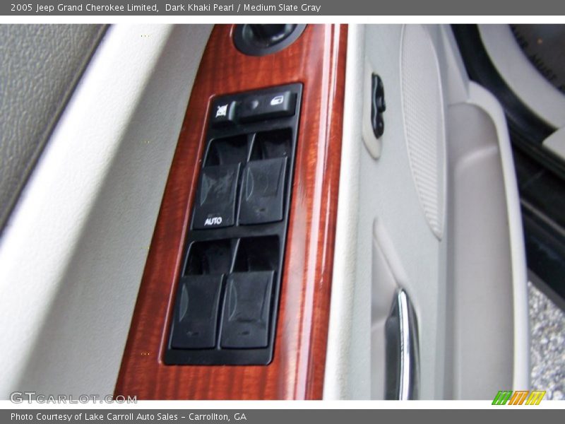 Dark Khaki Pearl / Medium Slate Gray 2005 Jeep Grand Cherokee Limited