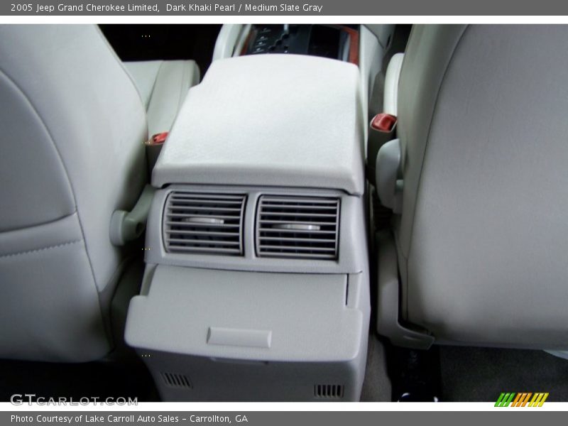 Dark Khaki Pearl / Medium Slate Gray 2005 Jeep Grand Cherokee Limited