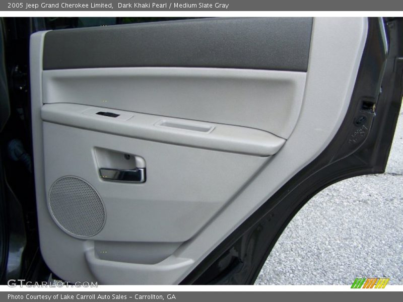 Dark Khaki Pearl / Medium Slate Gray 2005 Jeep Grand Cherokee Limited