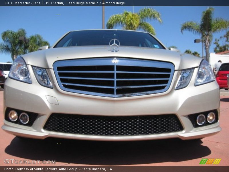 Pearl Beige Metallic / Almond Beige 2010 Mercedes-Benz E 350 Sedan