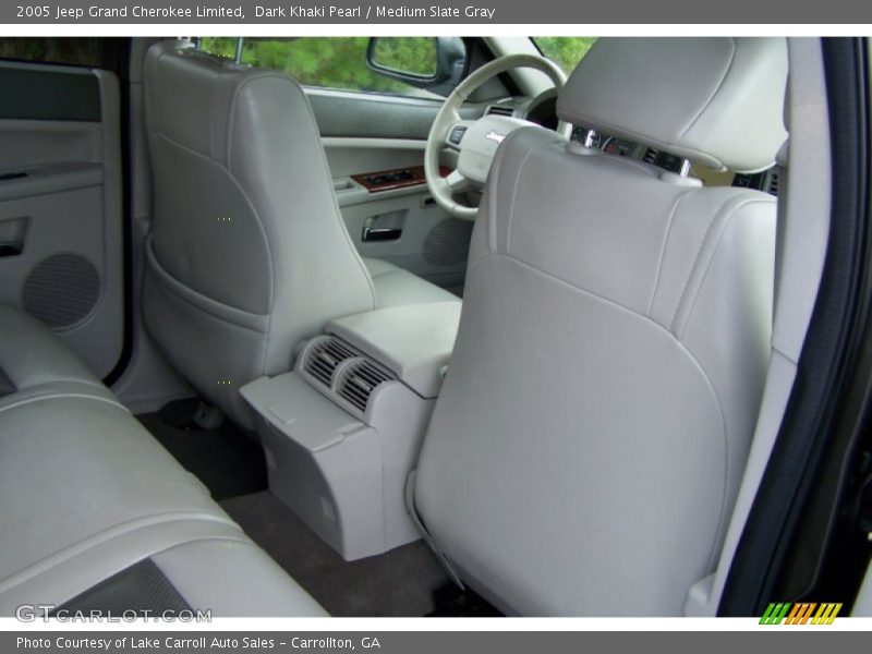 Dark Khaki Pearl / Medium Slate Gray 2005 Jeep Grand Cherokee Limited