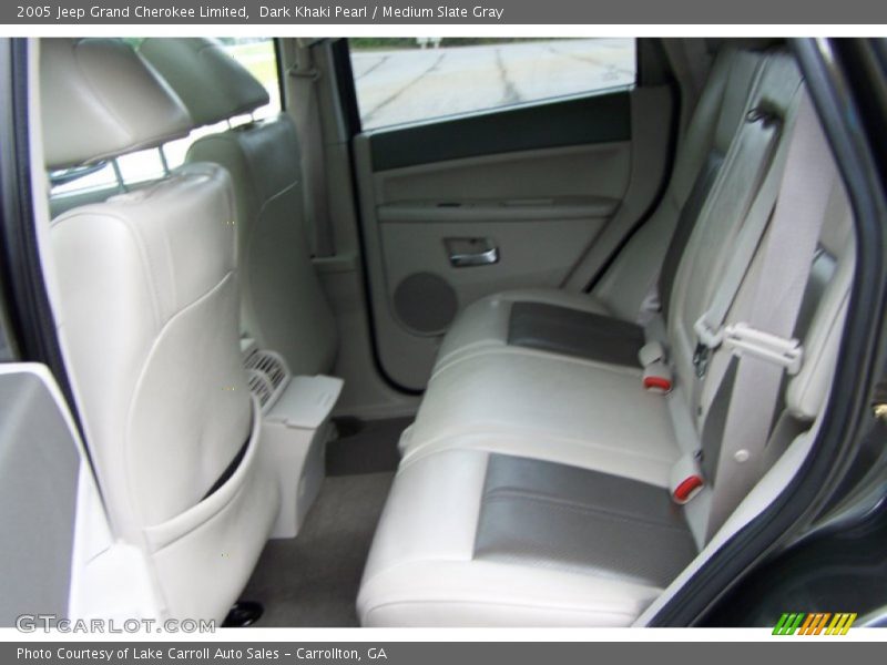 Dark Khaki Pearl / Medium Slate Gray 2005 Jeep Grand Cherokee Limited