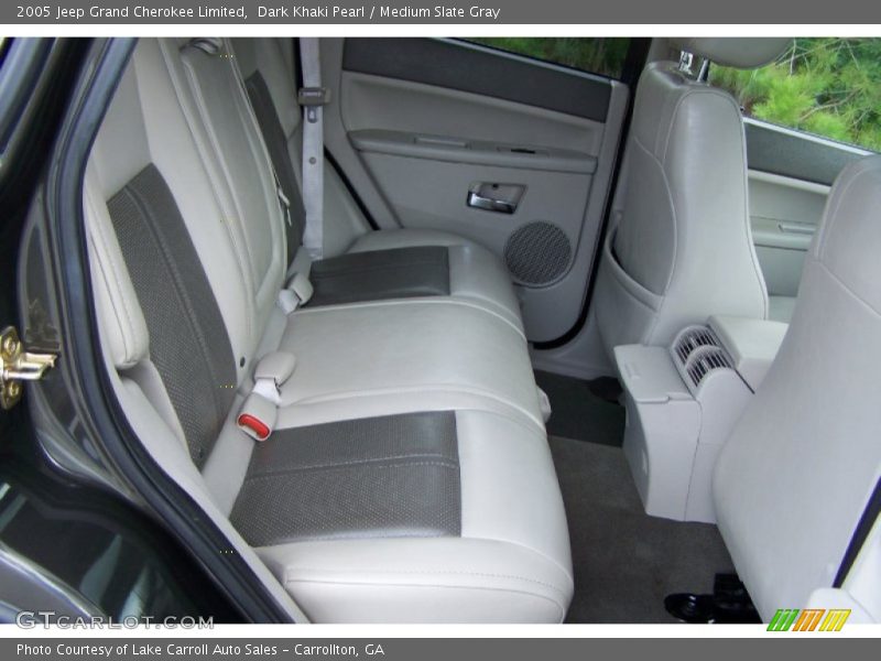 Dark Khaki Pearl / Medium Slate Gray 2005 Jeep Grand Cherokee Limited