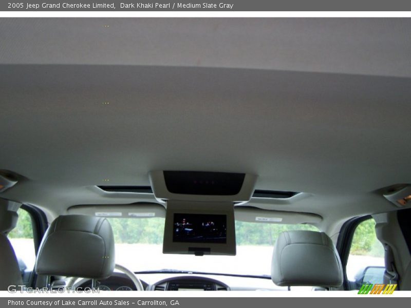 Dark Khaki Pearl / Medium Slate Gray 2005 Jeep Grand Cherokee Limited