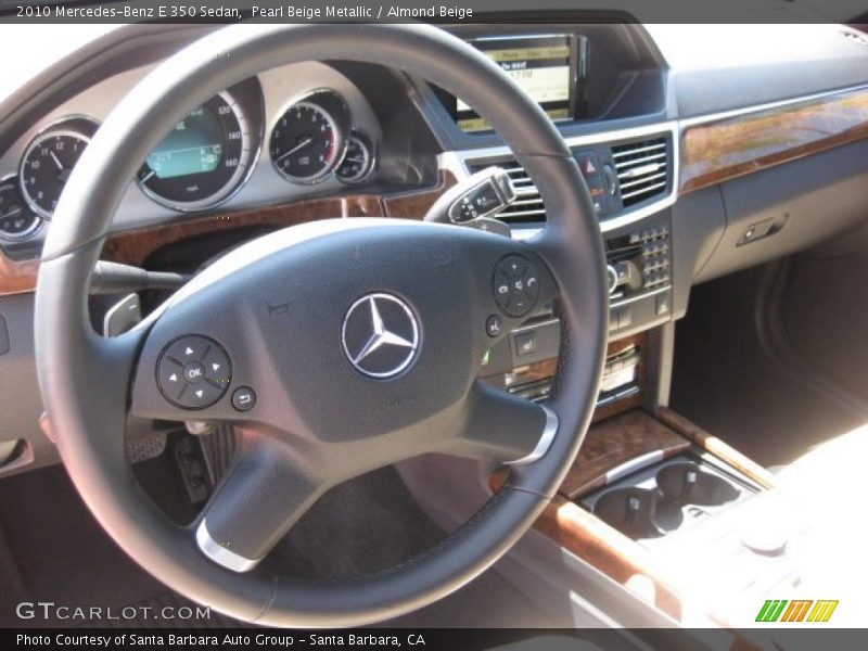 Pearl Beige Metallic / Almond Beige 2010 Mercedes-Benz E 350 Sedan