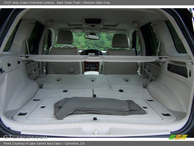 Dark Khaki Pearl / Medium Slate Gray 2005 Jeep Grand Cherokee Limited