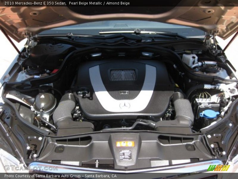 Pearl Beige Metallic / Almond Beige 2010 Mercedes-Benz E 350 Sedan
