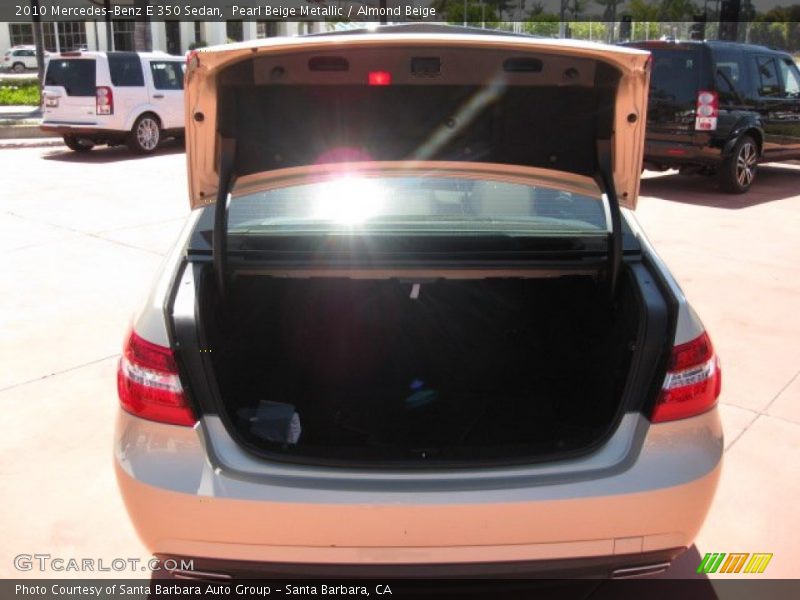 Pearl Beige Metallic / Almond Beige 2010 Mercedes-Benz E 350 Sedan
