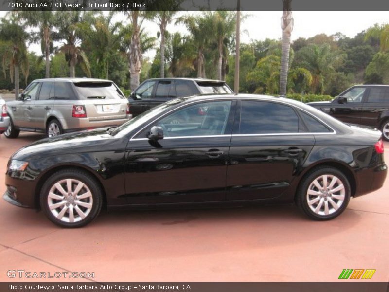 Brilliant Black / Black 2010 Audi A4 2.0T Sedan