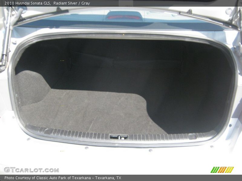 Radiant Silver / Gray 2010 Hyundai Sonata GLS