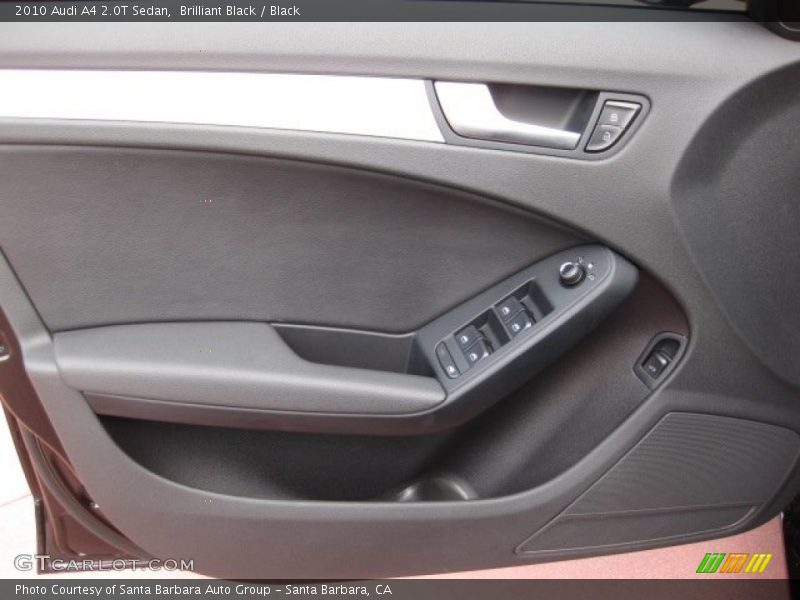 Brilliant Black / Black 2010 Audi A4 2.0T Sedan