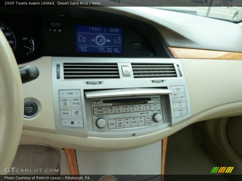 Desert Sand Mica / Ivory 2006 Toyota Avalon Limited