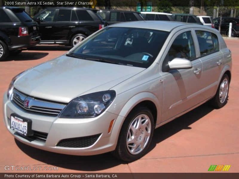 Star Silver / Charcoal 2008 Saturn Astra XE Sedan