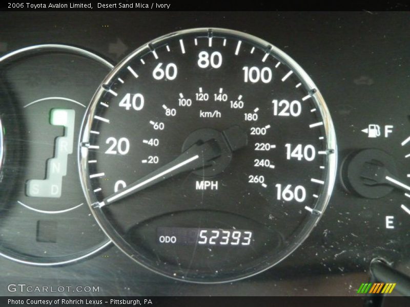 Desert Sand Mica / Ivory 2006 Toyota Avalon Limited