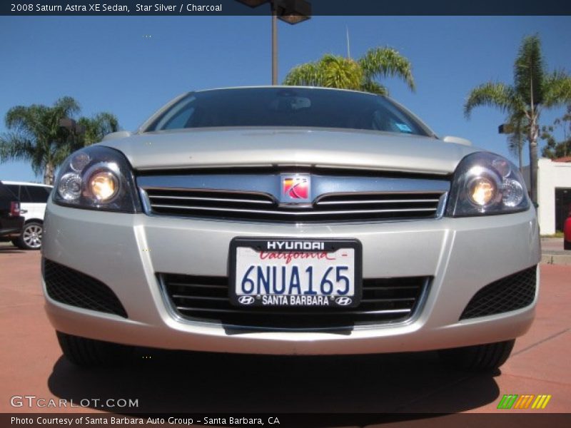 Star Silver / Charcoal 2008 Saturn Astra XE Sedan