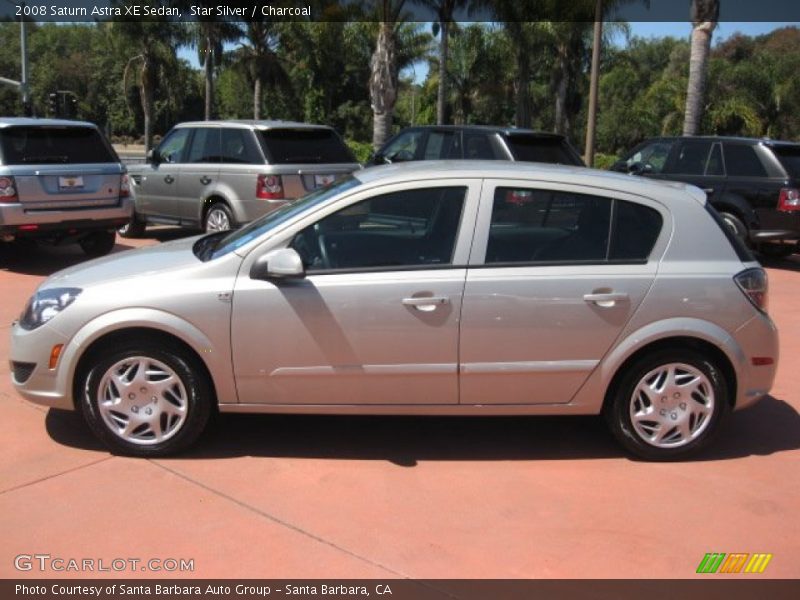 Star Silver / Charcoal 2008 Saturn Astra XE Sedan