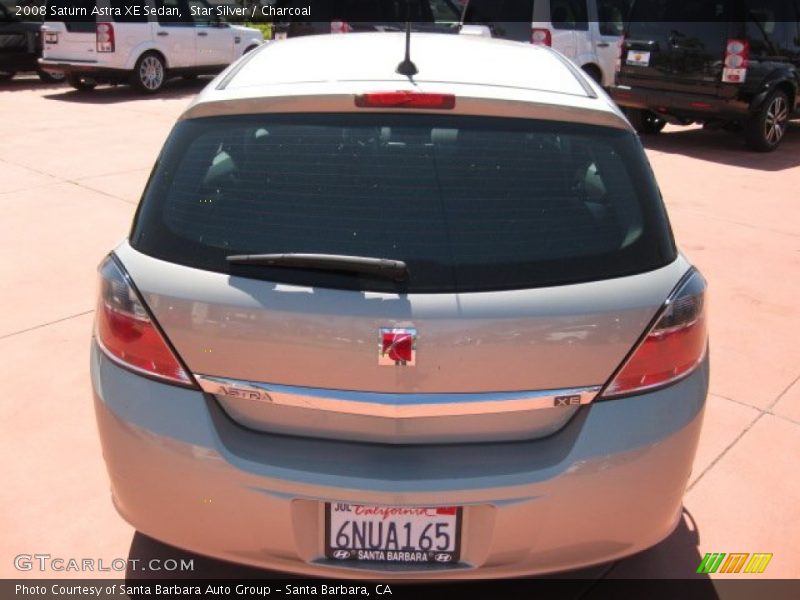Star Silver / Charcoal 2008 Saturn Astra XE Sedan