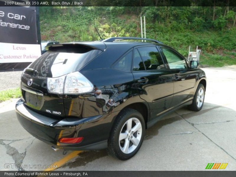 Black Onyx / Black 2007 Lexus RX 350 AWD