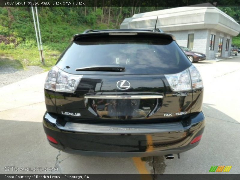 Black Onyx / Black 2007 Lexus RX 350 AWD