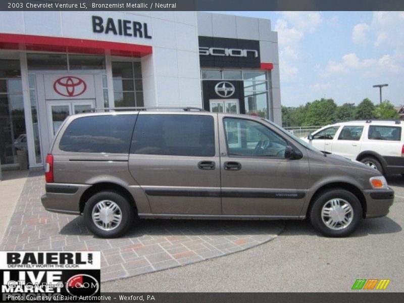 Bronzemist Metallic / Neutral 2003 Chevrolet Venture LS