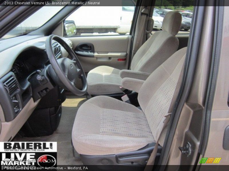 Bronzemist Metallic / Neutral 2003 Chevrolet Venture LS