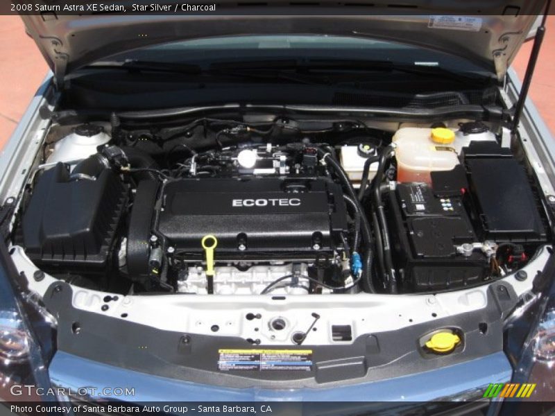 Star Silver / Charcoal 2008 Saturn Astra XE Sedan