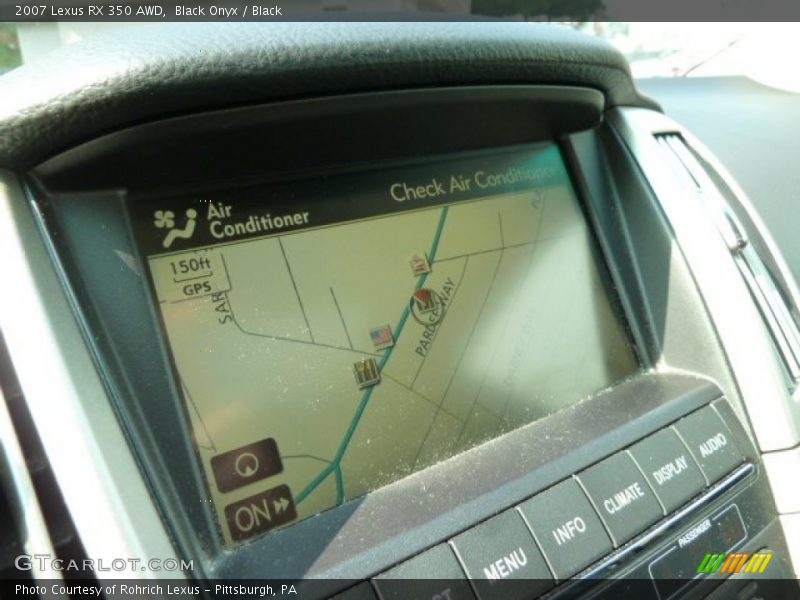 Black Onyx / Black 2007 Lexus RX 350 AWD