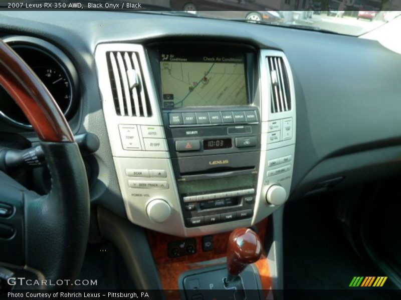 Black Onyx / Black 2007 Lexus RX 350 AWD