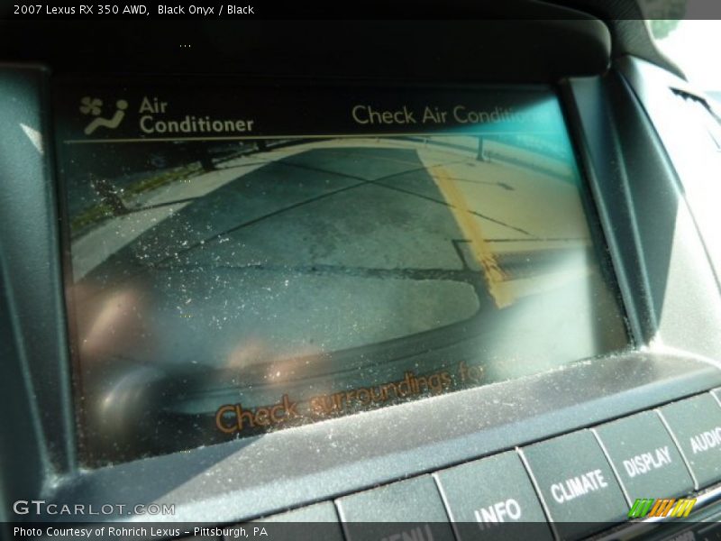 Black Onyx / Black 2007 Lexus RX 350 AWD