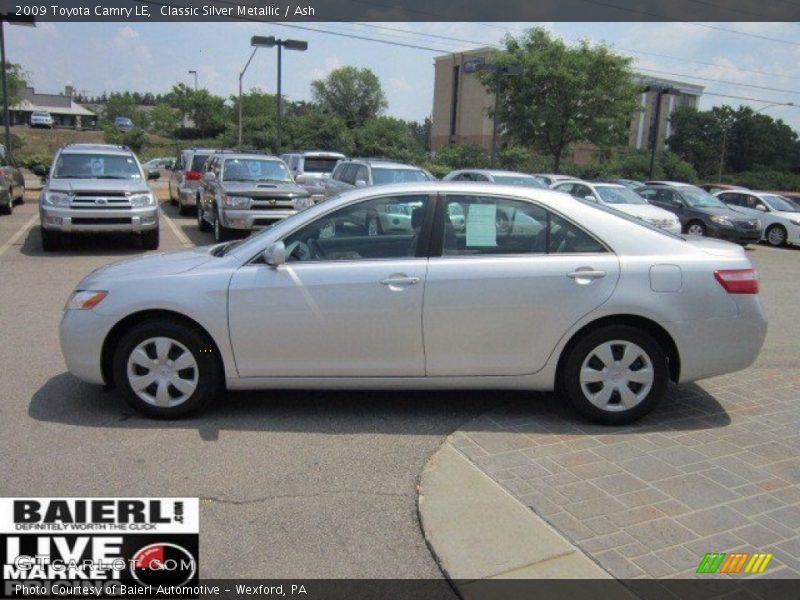 Classic Silver Metallic / Ash 2009 Toyota Camry LE