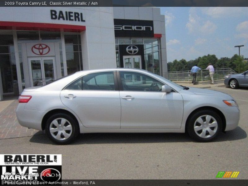 Classic Silver Metallic / Ash 2009 Toyota Camry LE
