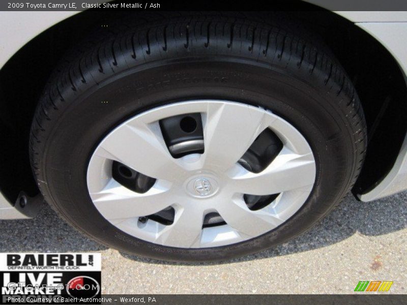 Classic Silver Metallic / Ash 2009 Toyota Camry LE